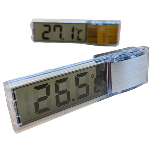 Digital Aquarium Thermometer | Adhesive Mount