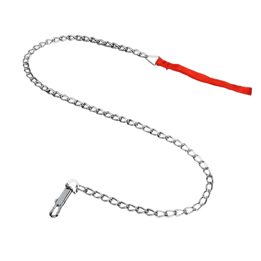 Heavy Duty Metal Chain Dog Leash | Anti-Bite