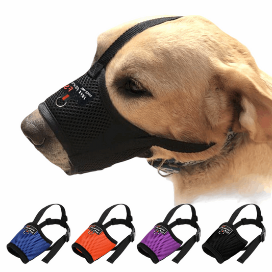 Breathable Anti-Barking Dog Muzzle | Adjustable